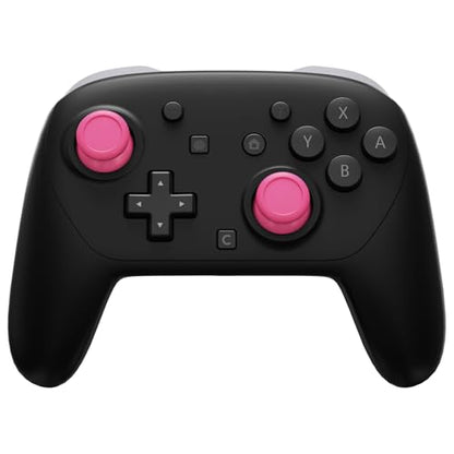 eXtremeRate Replacement 3D Joystick for Nintendo Switch 2 Pro Controller, Left Right Analog Stick Thumbsticks with Screwdriver Tools for Switch 2 Pro Controller, Multi-Colors Options - Rose Red - color: Rose Red