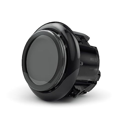 Qanba Gravity KS Mechanical Shafts Silent Pushbutton 24mm Snap-in (Boxed (Clear Black E04(12 pcs) - color: Clear Black E04(12 pcs）