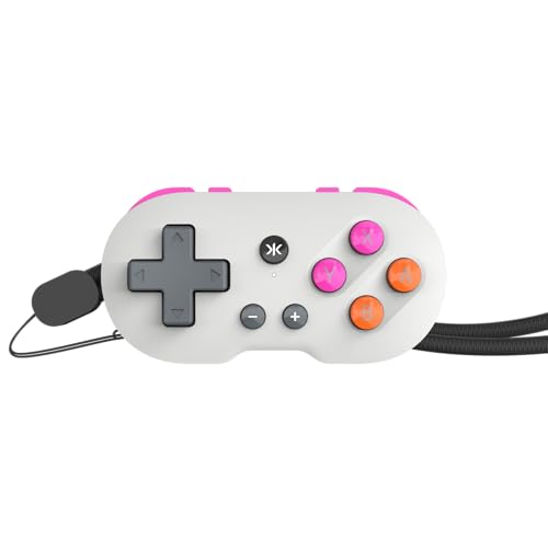 CRKD ATOM - Collectible Keychain Controller for Nintendo Switch, PC, Mac, Mobile and Smart TV (CRKD Grey) - color: CRKD Grey