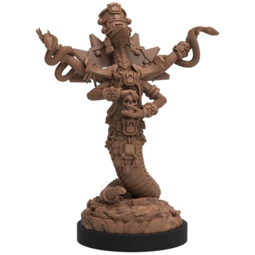 Epic Encounters: Chamber of The Serpent Folk - RPG Fantasy Roleplaying Tabletop Game with 20 Detailed Miniatures, Double-Sided Game Mat, & Game Master Adventure Book with Monster Stats, 5E Compatible | Includes 20 Unpainted Serpent Folk Miniatures, Double