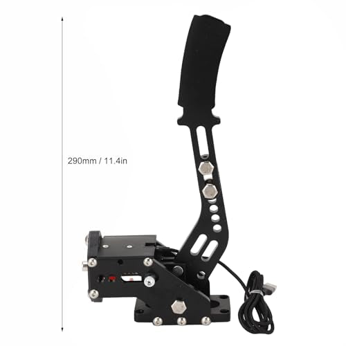 Thonlai 14Bit PC USB Handbrake, Universal Sim Racing Hand Brake with 14Bit Hall Sensor, Non Contact Switch, Plug and Play, for G27 G25 G29 T500 T300 Fanatec OSW LFS Dirt Rally PC