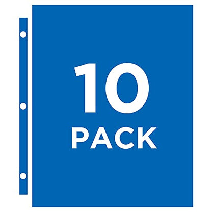 Avery® 9 Pocket Trading Card Pages for 3 Ring Binder, Pokemon Cards, Pack of 10, Holds 90 Cards Total (76016)