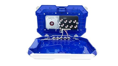 KBSure arcade joystick - color: white blue