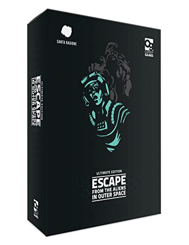 Osprey Games Escape from the Aliens in Outer Space: Ultimate Edition | Hidden-Movement Survival Board Game for 3-8 Players, Ages 12+, 30-45 Min