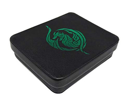 Dice Display and Storage Case - Green Dragon's Breath Design