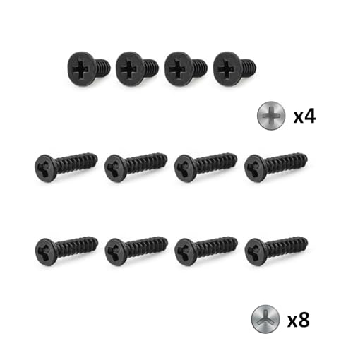 2-Pack Joystick Replacement for Nintendo Switch Joy-Con Controllers, Analog Thumb Stick Repair Kit with Y1.5 Triwing Screwdriver + Pry Tools, Fix Drift Issues for Switch/OLED/Lite (Black Pack) - color: Black Pack