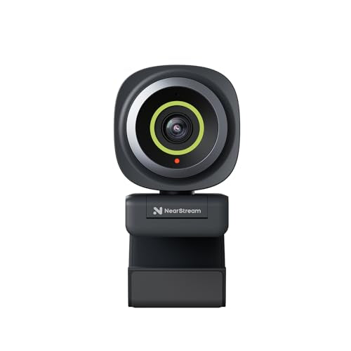 NearStream 2K Webcam for PC, 1080p 60fps, Autofocus, Noise-Canceling Mic | 2K at 30fps, 60°/75°/95° FOV, Software Control, Plug & Play, 10-Foot Voice Pickup, USB Webcam for Meetings and Streaming - style: 2K@30FPS,1080P@60FPS