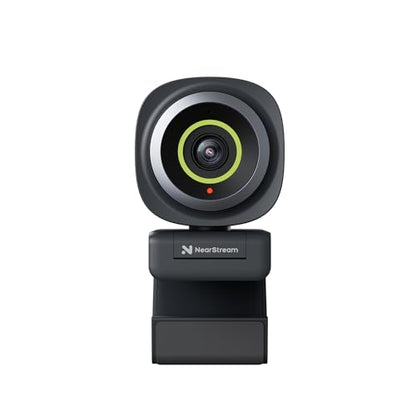 NearStream 2K Webcam for PC, 1080p 60fps, Autofocus, Noise-Canceling Mic | 2K at 30fps, 60°/75°/95° FOV, Software Control, Plug & Play, 10-Foot Voice Pickup, USB Webcam for Meetings and Streaming - style: 2K@30FPS,1080P@60FPS