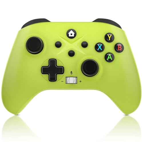 Nonbliep Wireless for Xbox Controller, Compatible with Xbox Series X/S/Xbox One S/X/iOS/Android/PC Controller, Gaming Controller with Turbo/Macro/Dual Vibration/3.5mm Audio Jack Green Need to Upgrade