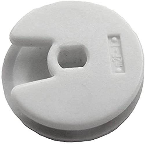 3D Analog Thumb Stick Grip Joystick Cap Cover Rocker Button Replacement for 3DS 3DSXL New 3DS New 3DS XL LL (White) - color: White