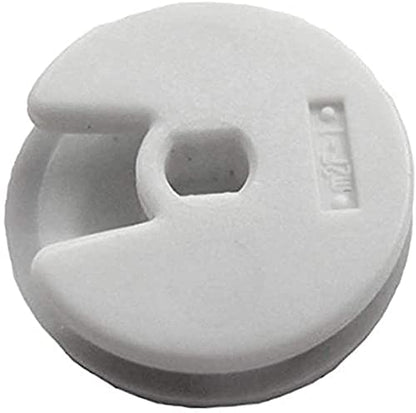 3D Analog Thumb Stick Grip Joystick Cap Cover Rocker Button Replacement for 3DS 3DSXL New 3DS New 3DS XL LL (White) - color: White