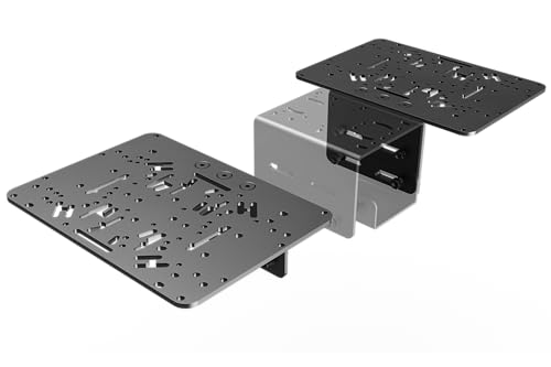 Trak Racer - TR-One Flight Simulator Mounts - Left and Right Set, Black