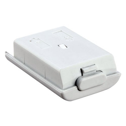 GTMax Replacement White Controller Battery Cover for Microsoft XBOX 360