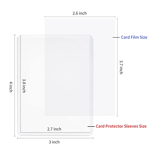 25 Pcs Super Clear Regular Toploaders Standard Card 35pt | Standard Card Slightly Flexible 35pt Top Loaders Premium Hard Plastic Protectors for MTG & YUGIOH Cards - size: W25 PACK
