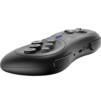 8Bitdo M30 Bluetooth Controller for Switch, Windows and Android, 6-Button Layout for SEGA’s Classic Games (Black) - color: Black