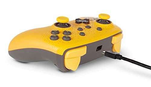 PowerA Enhanced Nintendo Switch and Switch 2 Wired Controller - Pixel Pakachu, Officially licensed - color: Pixel Pikachu