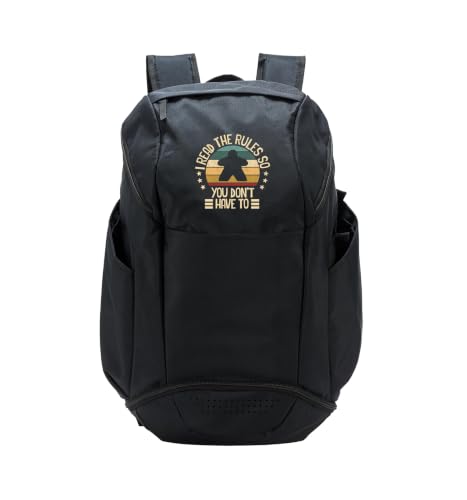 Board Games Funny Game Night Men Women I Read The Rules Sport Backpack