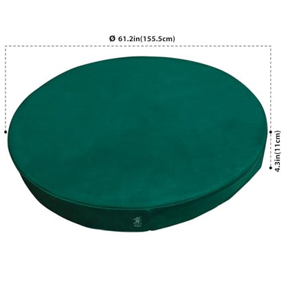 Yellow Mountain Imports Professional Grade Round Table Cover for Card Games, Mahjong, Board Games, Dice Games, and More