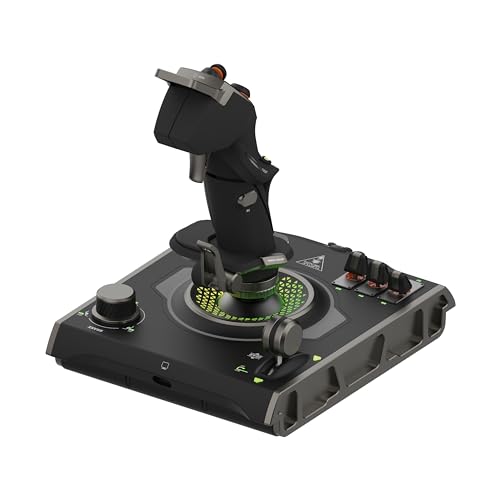 Turtle Beach VelocityOne Flightdeck Universal HOTAS Simulation System - PC | Windows 10 & 11 PCs, Joystick & Throttle for Air & Space Combat Simulation, Touch Display, 139 Mappable Controls, Black - style: Universal HOTAS Simulation System