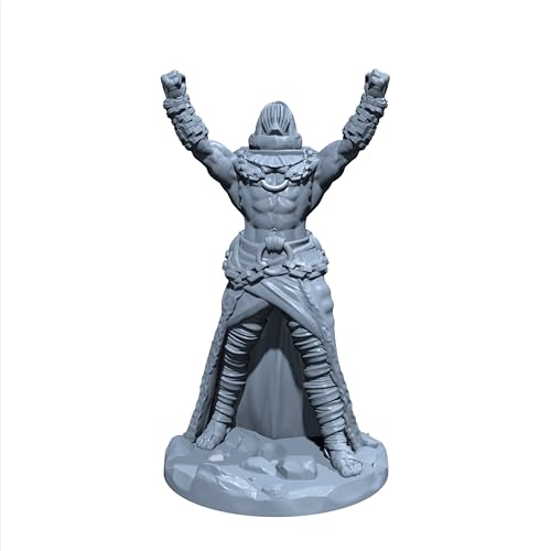 Elysar Chainwhisper | Chained Prophet | Miniature for Tabletop Games Like D&D and War Gaming Medium (Normal Size)