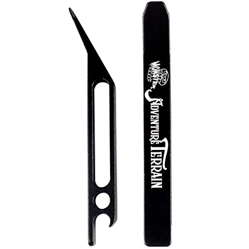 Monster Adventure Terrain Prying Tool - 2 Pack - Easily Removes Terrain Tiles and Pieces from baseplates to Quickly Change Your DND Dungeons Dragons or RPG 3D Tabletop World in Minutes