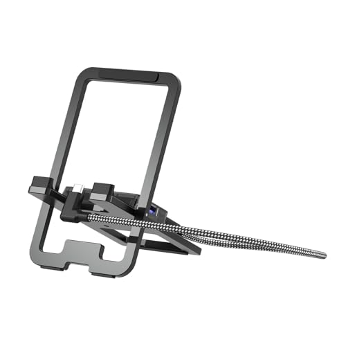 Foldable Docking Station with Multiple Port Cooling and Charging Game Console Stand for Handheld Devices Game Console Station