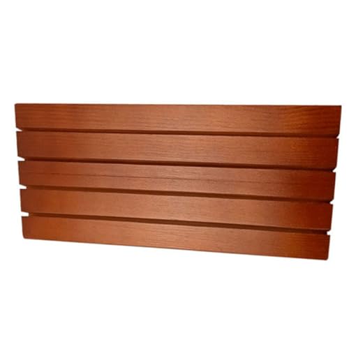 OSALADI Wooden Game Card Stand Sturdy Playing Card Holder with Multiple Slots for Easy Viewing for Games and Board Brown