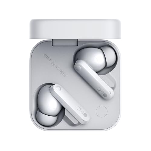 CMF Buds Pro 2 Wireless Earbuds with Smart Dial, 50dB Hybrid Noise Cancelling Earbuds Wireless Bluetooth 5.3, 11mm Bass with LDAC, 6 Hi-Res Audio Mics, 43H Playtime, Fast Charging Case, Light Grey - color: Light Grey