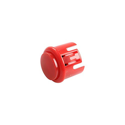 2-Player DIY Arcade Kit USB to Joystick Arcade DIY Parts Kit For PC, Windows, MAME, Raspberry Pi - 2x Zero Delay USB Encoder + 2x Arcade Joystick + 20x Arcade Buttons Color: Red + Blue