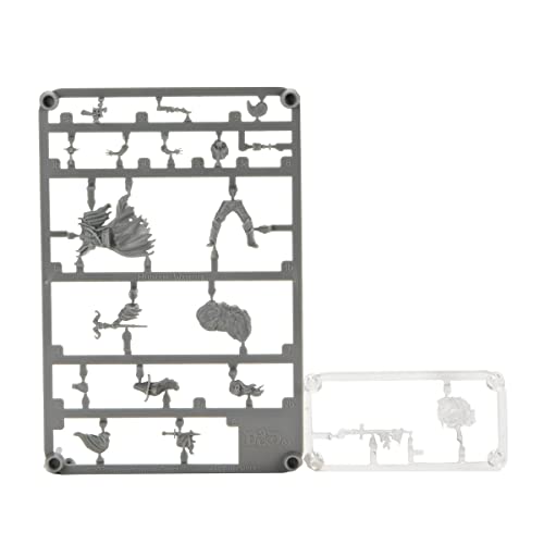 WizKids D&D Frameworks: Human Warlock Male - Unpainted and Unassembled