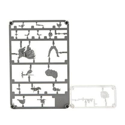 WizKids D&D Frameworks: Human Warlock Male - Unpainted and Unassembled