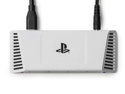 PowerA 4-Port USB 5Gbps Hub for PlayStation®5, USB 3.2, AC Powered, Weighted Base, Officially Licensed - style: USB Hub