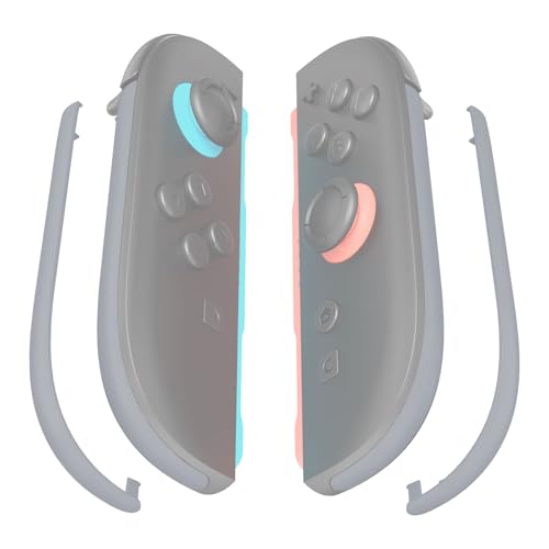 eXtremeRate Replacement Decorative Strips for Joycon 2, Custom DIY Decoration Strip Side Housing Trim Shell with Prying Stick for Nintendo Switch 2 Controller - New Hope Gray - color: New Hope Gray