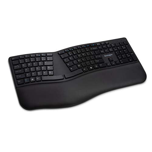 Kensington Pro Fit Ergonomic Wireless Keyboard, Bluetooth - Black (K75401US) - style: wireless keyboard