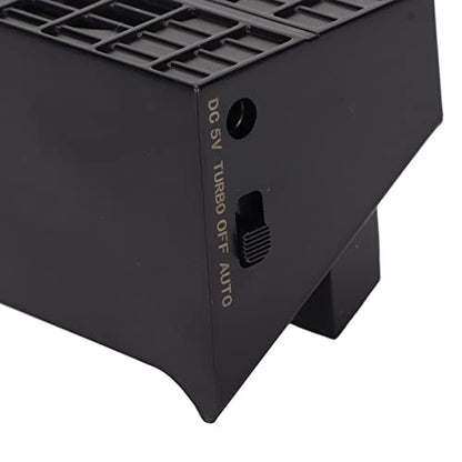 Cooling Fan for PS4 Slim, Game Console Host Cooler Dual Modes Working - Auto and Turbo, USB 5V Powered External USB Cooler, Quiet