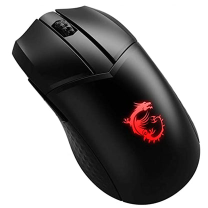 msi Clutch GM41 Lightweight Wireless Gaming Mouse & Charging Dock, 20,000 DPI, 60M Omron Switches, Fast-Charging 80Hr Battery, RGB Mystic Light, 6 Programmable Buttons, PC/Mac - style: Clutch GM41 wireless LIGHTWEIGHT