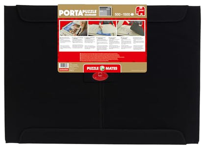 Jumbo, Puzzle Mates, Portapuzzle - Standard 1,500 Piece Jigsaw Storage Board Case, Jigsaw Puzzle Accessories, Puzzle Storage
