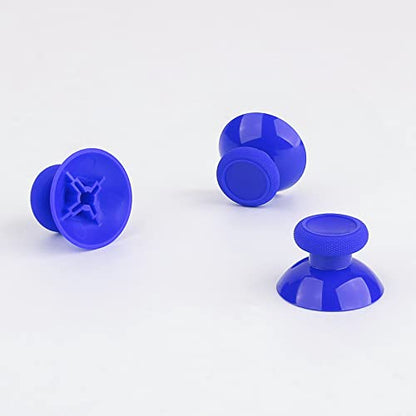 TOMSIN Replacement Joysticks for Xbox One,for Xbox Series X/S Controller,4PCS True Rubberized Thumbsticks Repair Kit for Xbox One Wireless Controller(Blue) - color: Blue
