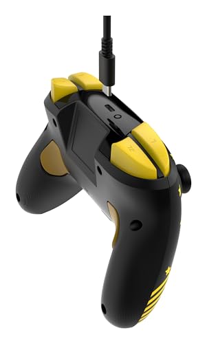 Turtle Beach Rematch Wireless Controller Super Mario Star Nintendo Switch 2 | Nintendo Switch Lite, OLED, Glow-in-the-Dark Design, Rechargeable 40-Hr Battery, 2 Mappable Back Buttons, Super Mario Star - color: Super Mario Star