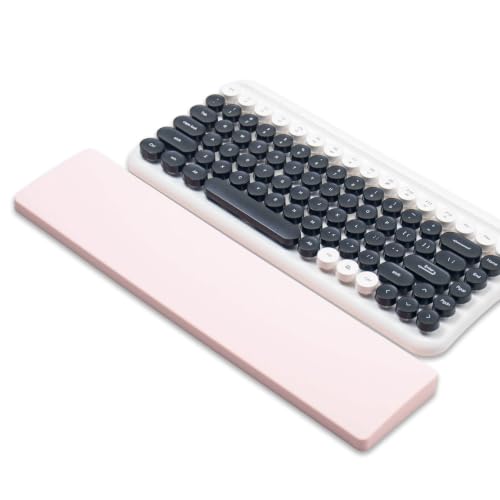 70% Keyboard Wrist Rest, Pink Gel Wrist Rest for Keyboard, Cute Ergonomic Wrist Rest for Keyboard 70% - color: Pink