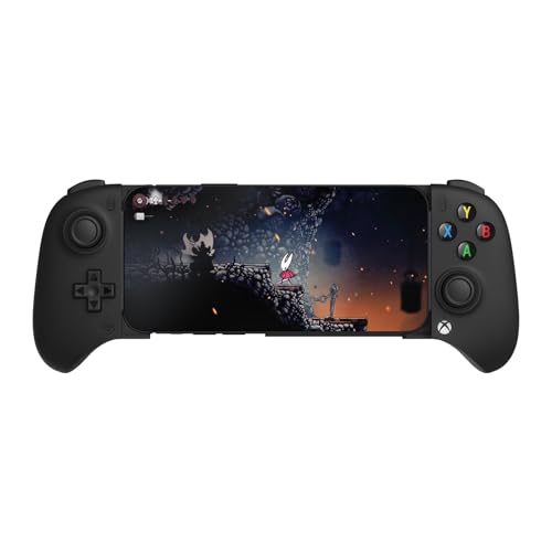 8Bitdo Ultimate Mobile Gaming Controller for iPhone, Apple, Android & Xbox Cloud Gaming, Bluetooth Gamepad with Hall Effect Joysticks, 2 Pro Back Buttons, Officially Licensed (Black) - color: Black