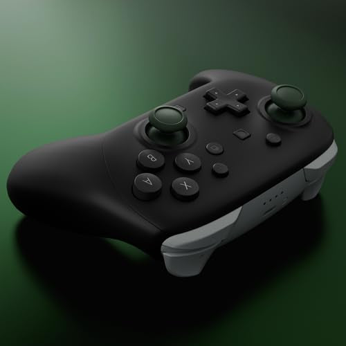 eXtremeRate Replacement 3D Joystick for Nintendo Switch 2 Pro Controller, Left Right Analog Stick Thumbsticks with Screwdriver Tools for Switch 2 Pro Controller, Multi-Colors Options - Deep Pine Green - color: Deep Pine Green