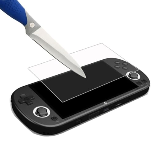 BAIMOQI Game Console Organizers Bag & Tempered Glass Screen Protector AntiScratch Clear Protector Film