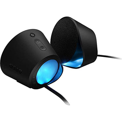Logitech G560 PC Gaming Speaker System with 7.1 DTS X - Black | 7.1 DTS:X Ultra Surround Sound, Bluetooth, USB, Subwoofer + 2 Satellite Speakers, LIGHTSYNC RGB