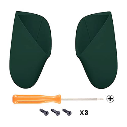 eXtremeRate Racing Green Replacement Handle Grips for Nintendo Switch Pro Controller, Soft Touch DIY Hand Grip Shell for Nintendo Switch Pro Controller - Controller NOT Included - color: Racing Green