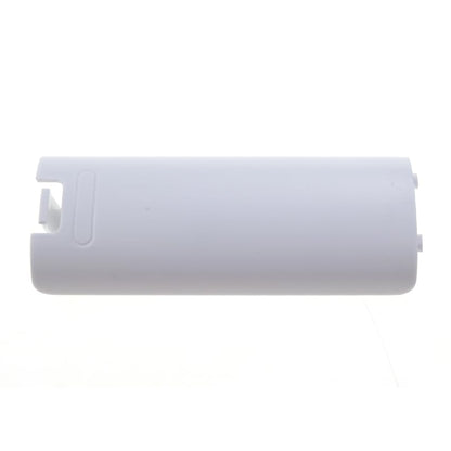 VAPXSGI 1Pcs 7 Colors Battery Cover Back Case For Wii Game Controller Remote Controller Gamepad Handle Battery Lid Door Shell Replacement (White) - color: White