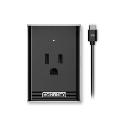 AC Infinity UIS Control Plug, Outlet Adapter to Connect UIS Smart Controllers to Outlet Devices