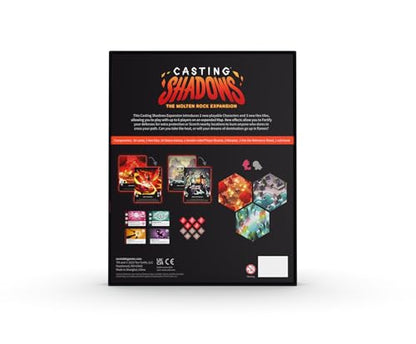 Unstable Games - Casting Shadows: Molten Rock Expansion - Designed to be Added to Your Casting Shadows Base Game - Great for Family Game Night - color: Molten Rock Expansion Pack