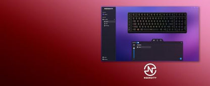 HyperX Eve 1800 – Gaming Keyboard, 1800 Form Factor,10 Zone Customizable RGB Lighting, Built-in Media Buttons, Membrane Switches, – Black - size: Compact