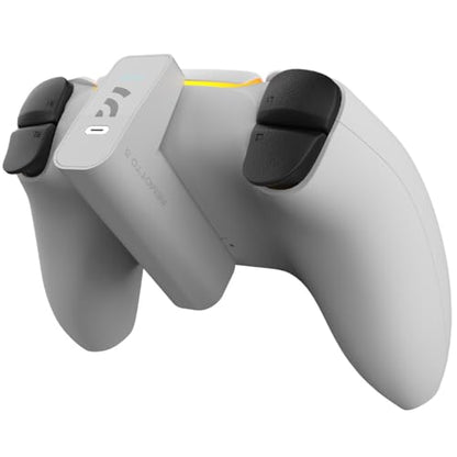 Remotto5 - Wireless Charger for PS5 Controller, Portable Battery for DualSense, Play While Charging, +12 Hours of Battery Life, PS5 Accessory